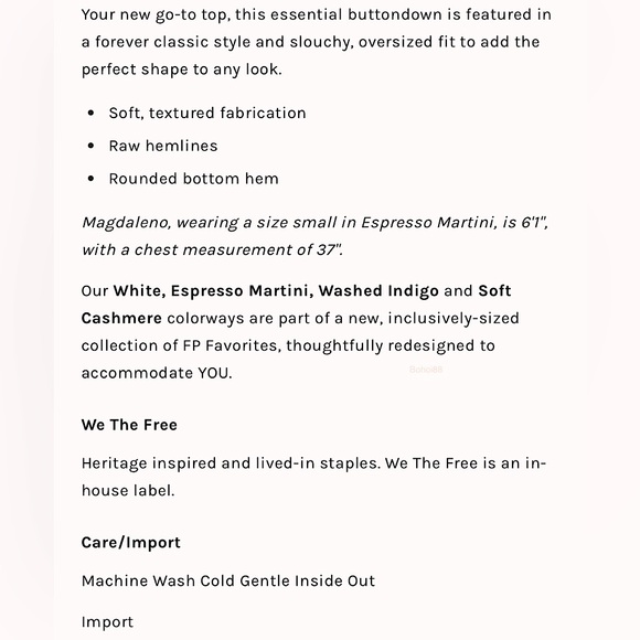 NEW Free People We The Free Summer Daydream Buttondown - Picture 8 of 15